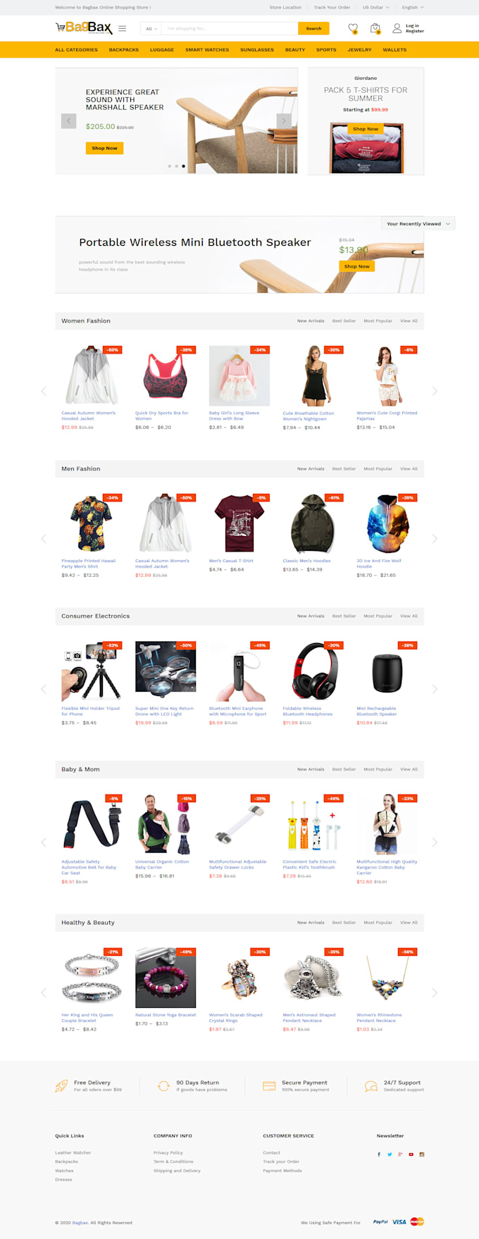 build a premium woocommerce store with martfury theme