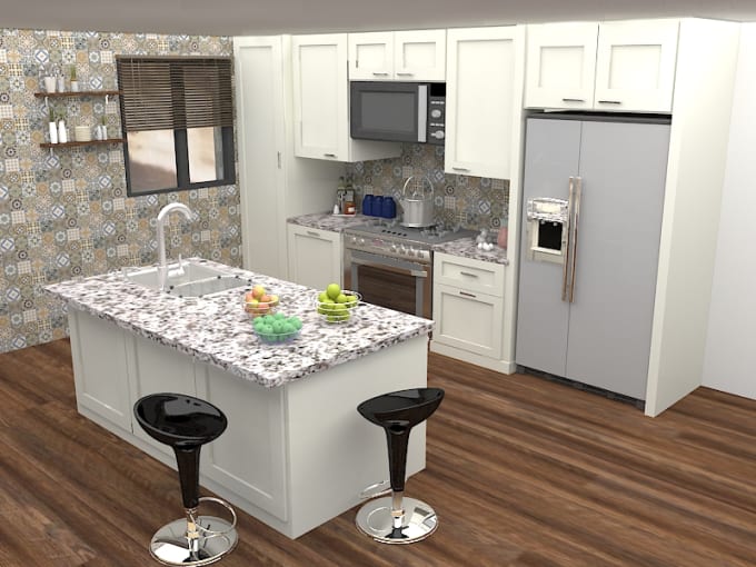create modern kitchen design