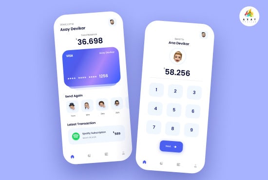 do professional and creative mobile app ui design