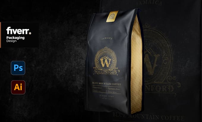 design premium and minimalist packaging for your brand