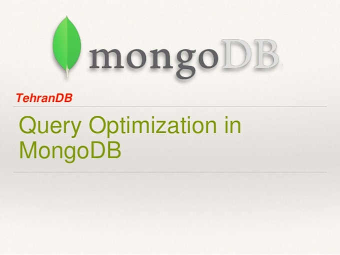 develop and manage mongodb and mysql query