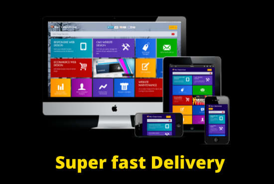 design responsive and SEO friendly  wordpress website