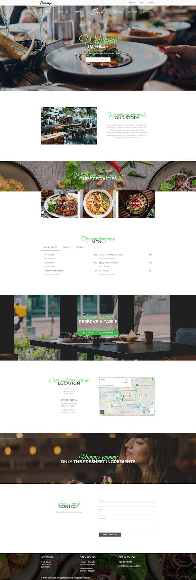 design and develop your website in wordpress with elementor