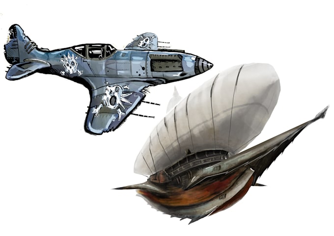 draw a steampunk or retrofuturist character
