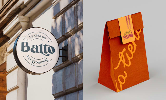 design a unique hand lettering logo
