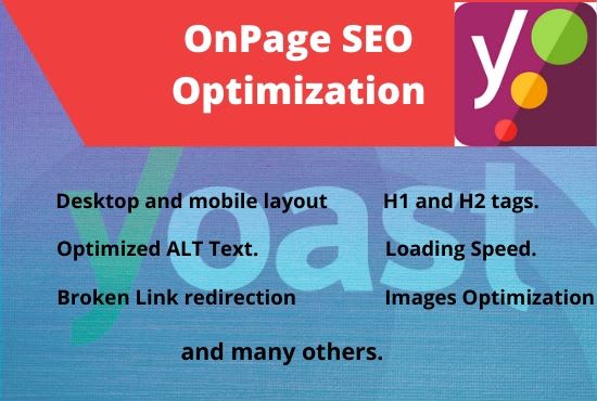 optimize website onpage technical SEO service wordpress shopify