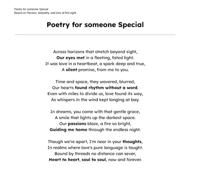 be your go to poetry, poem, or short story writer