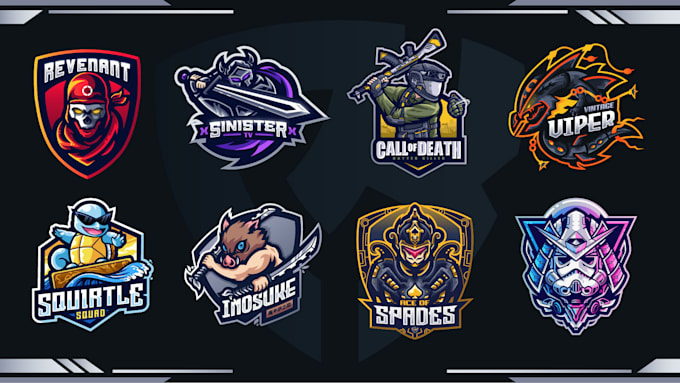 make esports logo for your gaming, youtube, twitch, etc with my own style