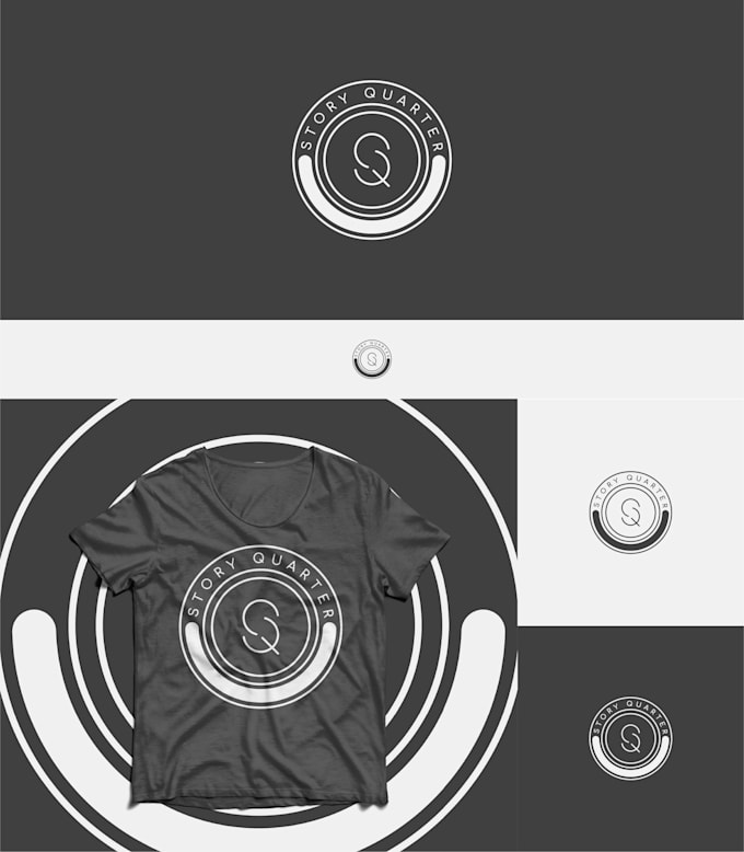 design, a minimalist and modern custom logo with basic brand guideline
