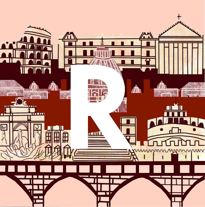 illustrate bold, bright architectural illustrations for you