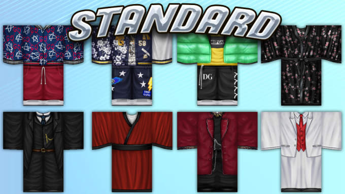 Create Professional Roblox Clothing For You By Xidonware Fiverr - roblox formals template