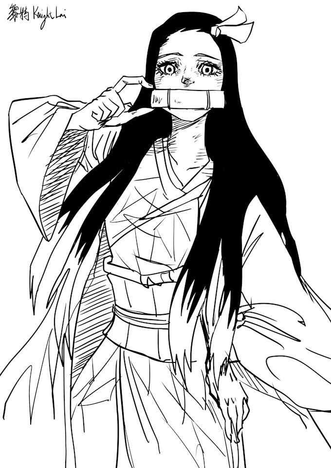 draw anime manga cartoon style illustration