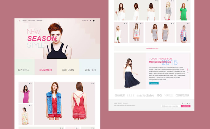 convert psd to html website design using bootstrap