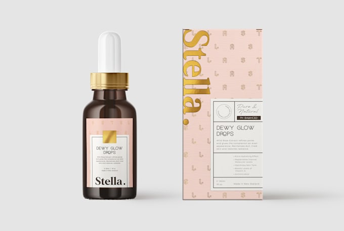 create a professional product packaging or label