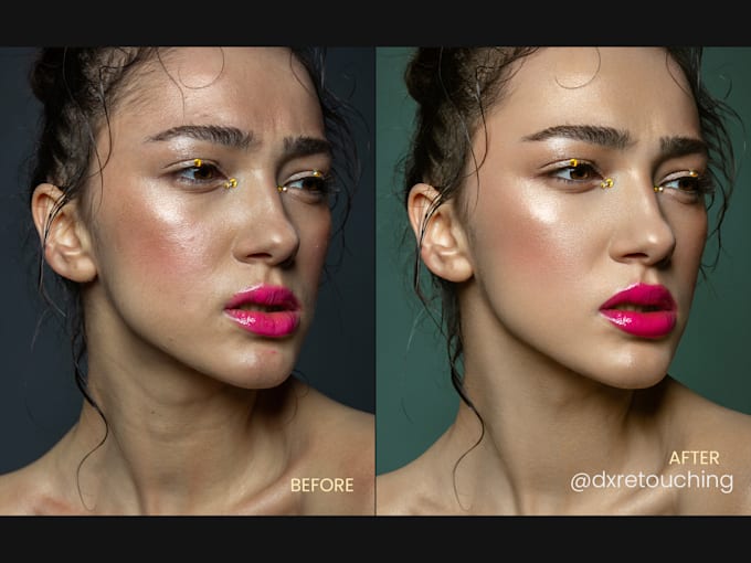 do high end beauty fashion editorial retouching