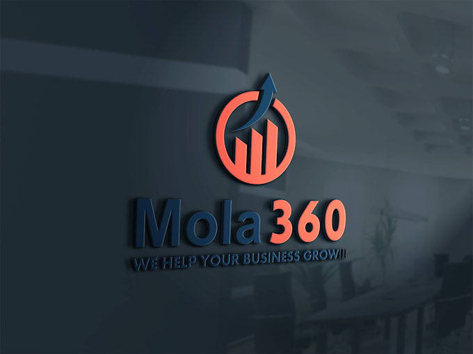 design modern consulting accounting and financial logo