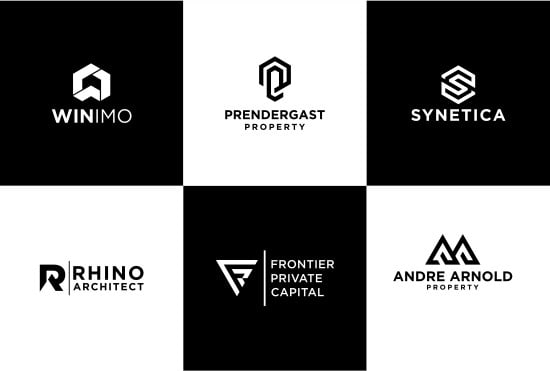 Design modern minimalist monogram logo in 24hrs by Pixmadesign | Fiverr