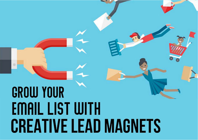 design catchy lead magnet, ebook and pdf