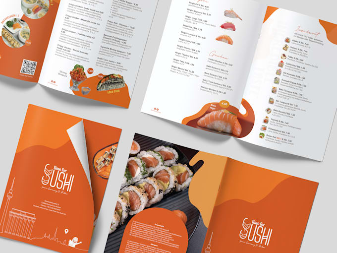 design a premium restaurant menu, digital menu board, or menu redesign