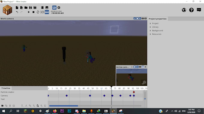 Crate A Minecraft Animation For You By Violet 504