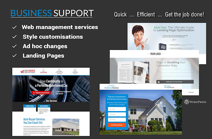 manage and update content on your website