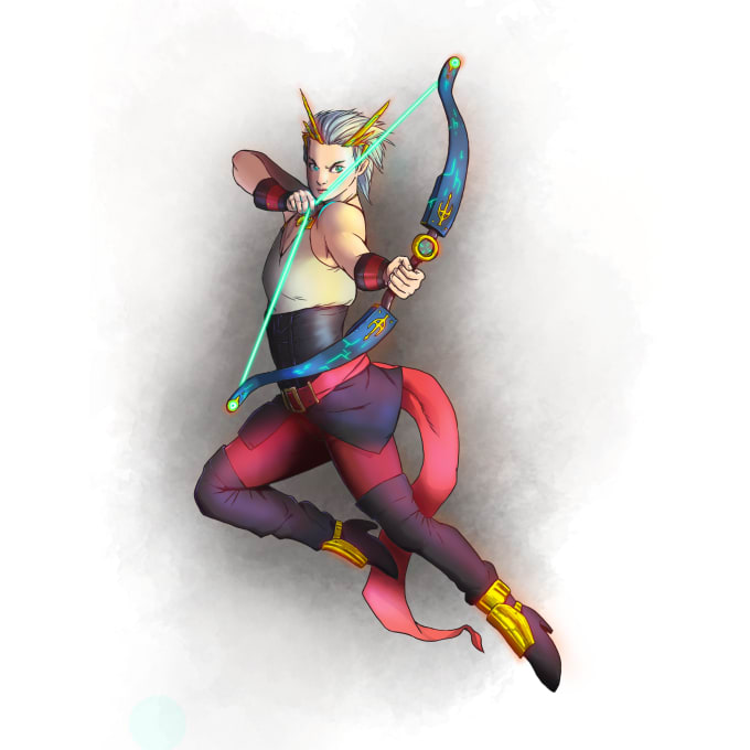 draw your dnd character with great details
