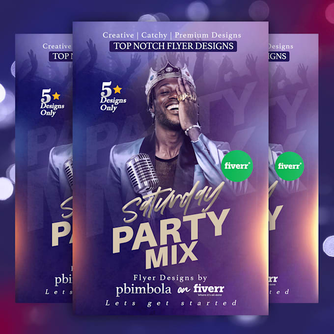 create professional flyer design