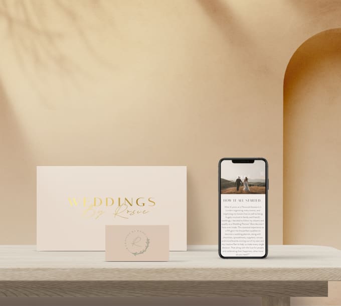 create a professional and bespoke brand guide with logo