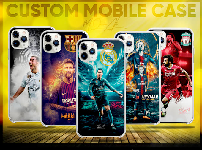 design eyecatching custom mobile phone case for you