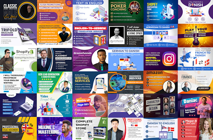 design stunning fiverr gig image, thumbnail, cover photo