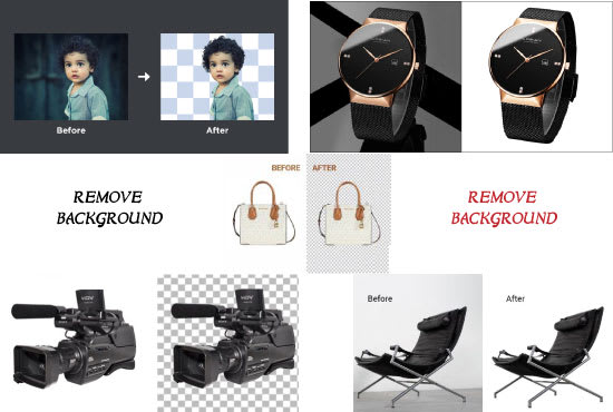 remove background from image and object placing