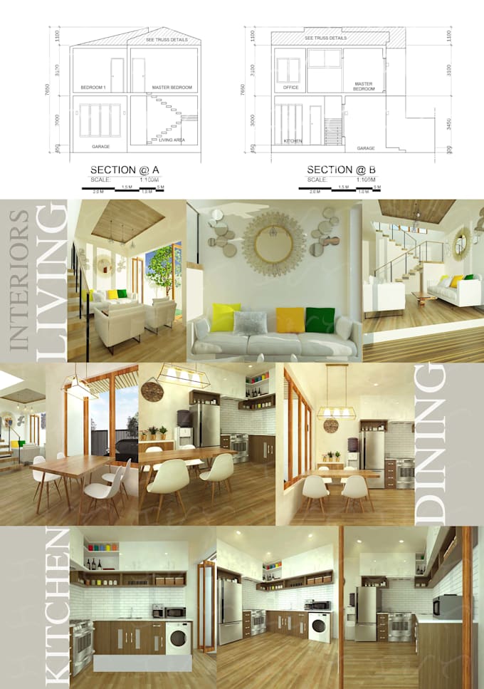 do architectural or portfolio layouts in photoshop