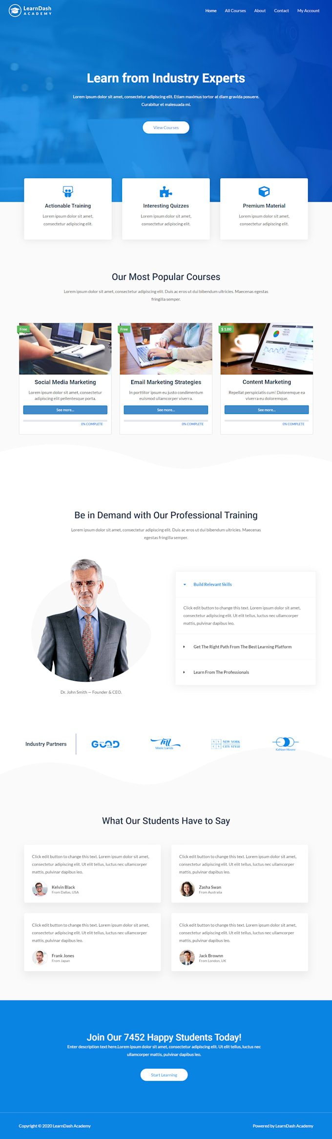 create wordpress landing page or squeeze page and bug fix within 24h
