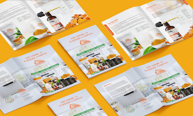 design modern brochure, product catalog