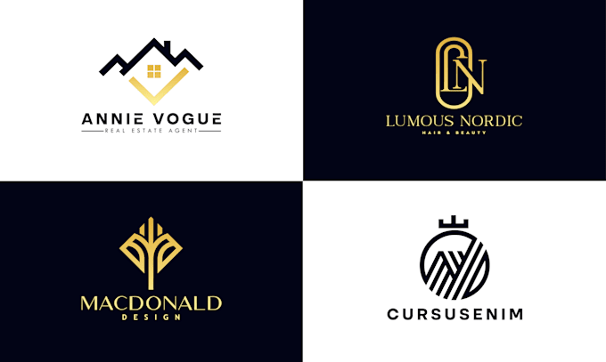 design a luxury modern minimalist business logo
