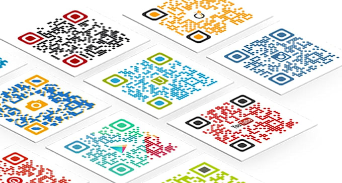 design attractive qr code or barcode for your business cards or dynamic links