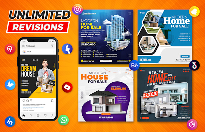design social media posts for your luxury real estate