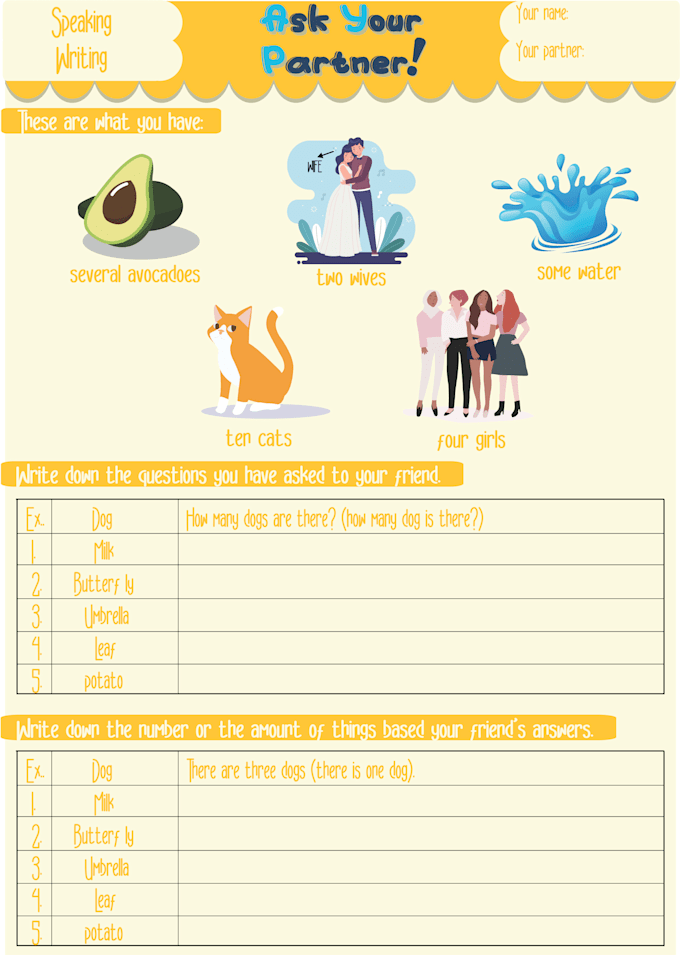 create english lesson worksheets and flashcards