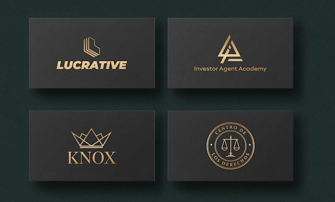 create minimalist logo design business company modern