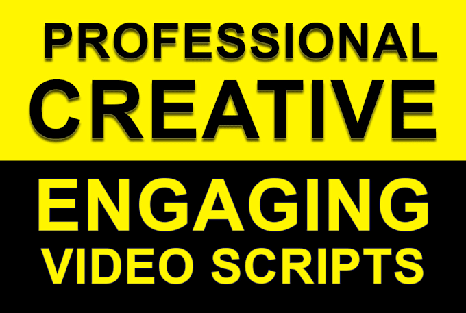 write an engaging script for your youtube video