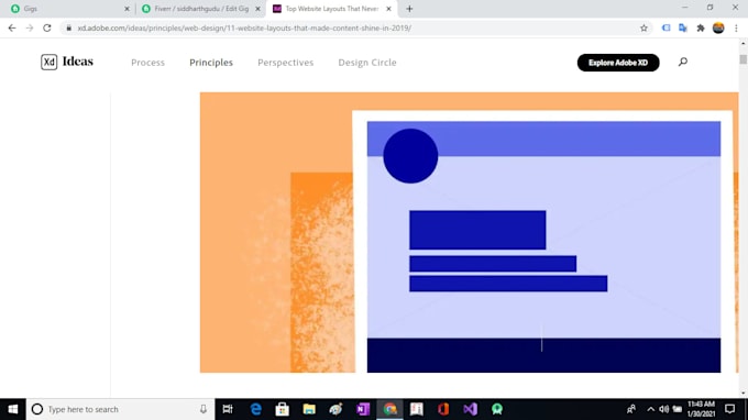 Convert your prototype to html and css by Siddharthgudu | Fiverr
