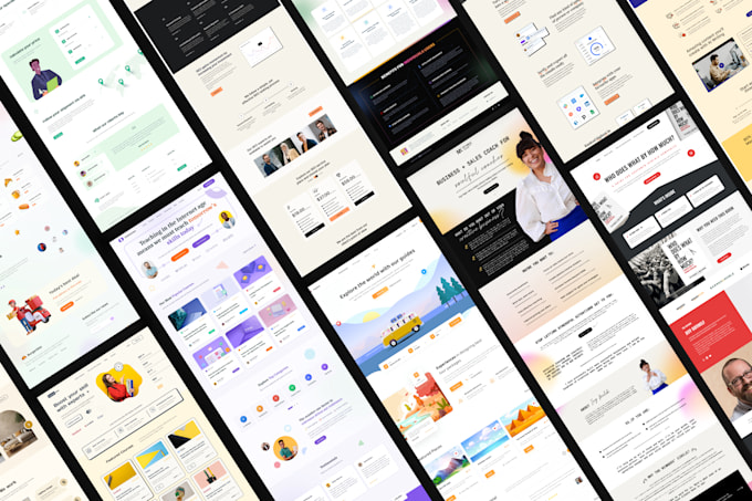 do figma UI UX design for website or figma UI UX design for landing page