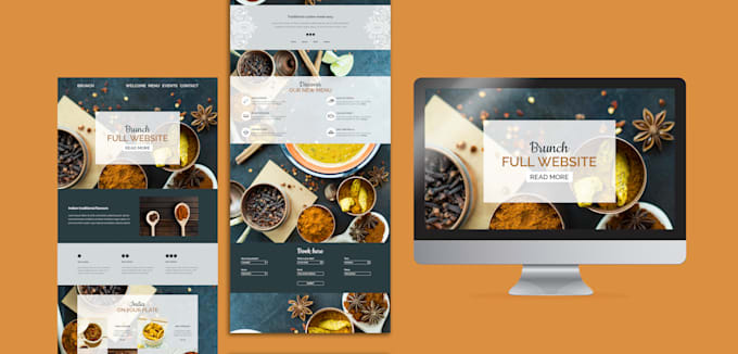 design alluring website and will construct the full site