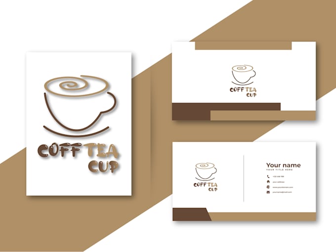 design professional logo or visiting card for modern brands