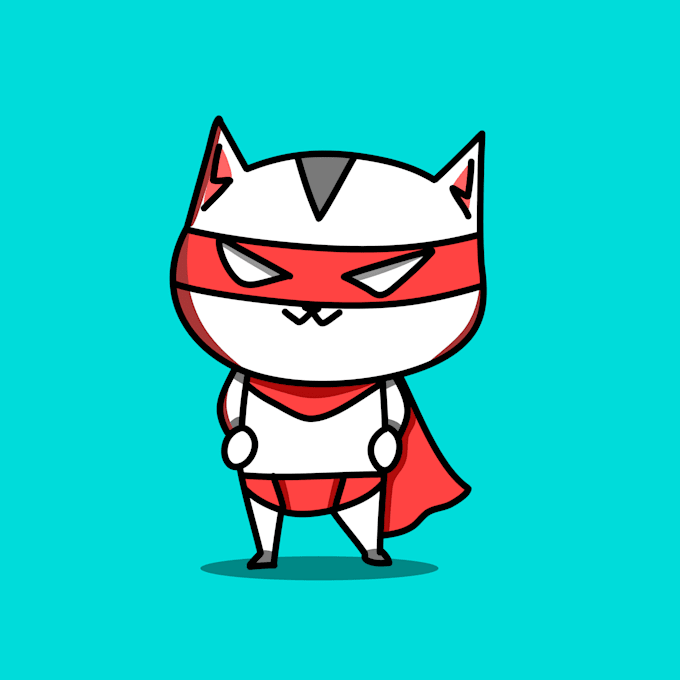 draw cute cartoon, mascot or chibi for you