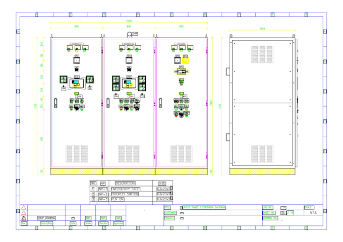 create professional electrical design