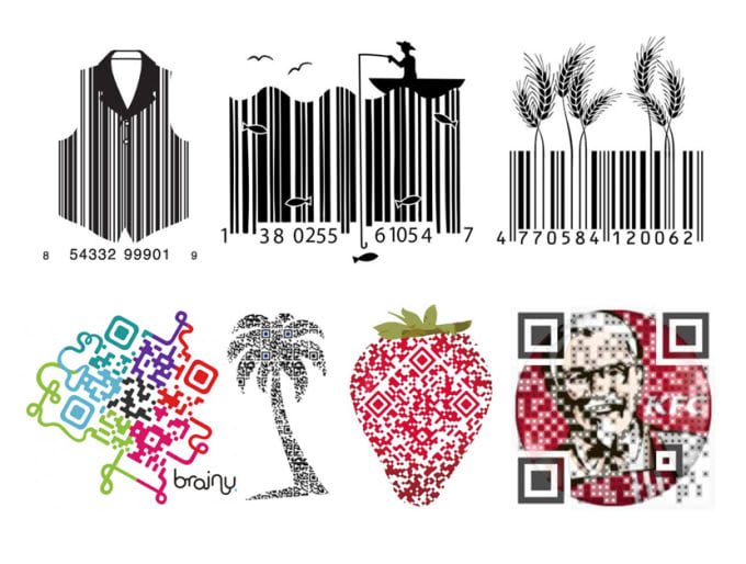 Create qr code barcode label tags sticker in 1 hour by Abdullatheefkt
