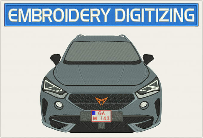 do professional embroidery digitizing dst pes exp jef vp3 fast