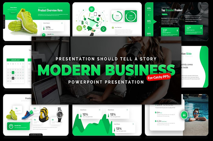 Design clean and professional investor powerpoint pitch deck by ...