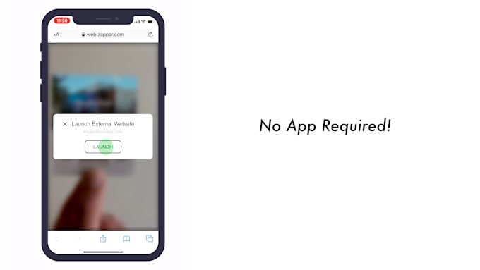 make an augmented reality business card